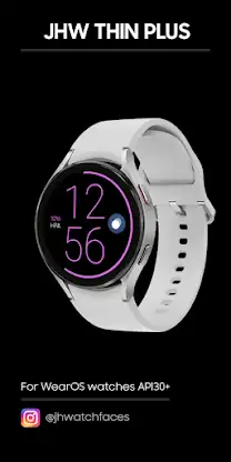 JHW Thin Plus: Watch face screenshot 1