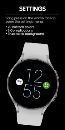 JHW Thin Plus: Watch face screenshot 3