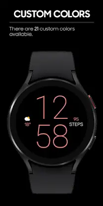 JHW Thin Plus: Watch face screenshot 4