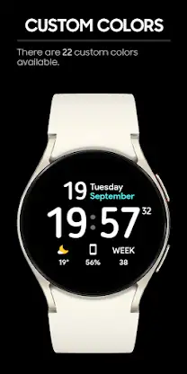 Minimal Visual: Watch face screenshot 4