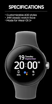 Minimal Visual: Watch face screenshot 2