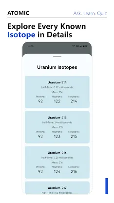Periodic Table - Atomic screenshot 7