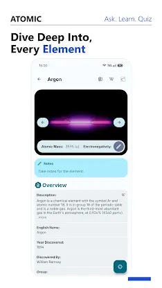 Periodic Table - Atomic screenshot 3