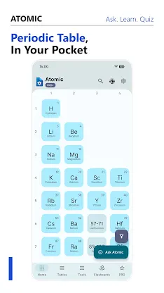 Periodic Table - Atomic screenshot 1