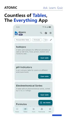 Periodic Table - Atomic screenshot 5