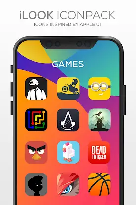 iLOOK Icon pack UX THEME screenshot 6