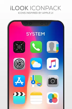 iLOOK Icon pack UX THEME screenshot 1