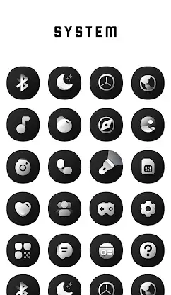 Black Icon Pack screenshot 2