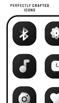 Black Icon Pack screenshot 5