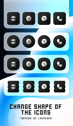 Black Icon Pack screenshot 6