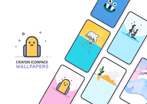 Crayon Icon Pack screenshot 7