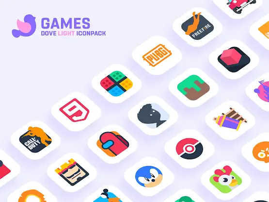 Dove Light : Icon Pack screenshot 6
