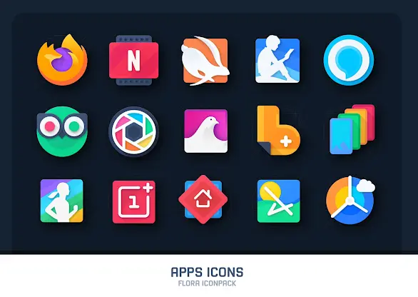 Flora : Material Icon Pack screenshot 3