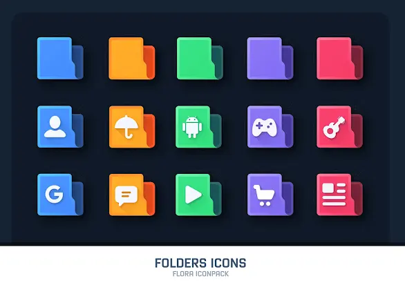 Flora : Material Icon Pack screenshot 7