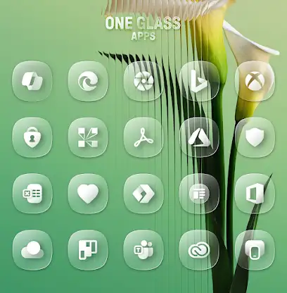 One UI Glass IconPack screenshot 5