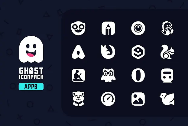 Ghost IconPack screenshot 5