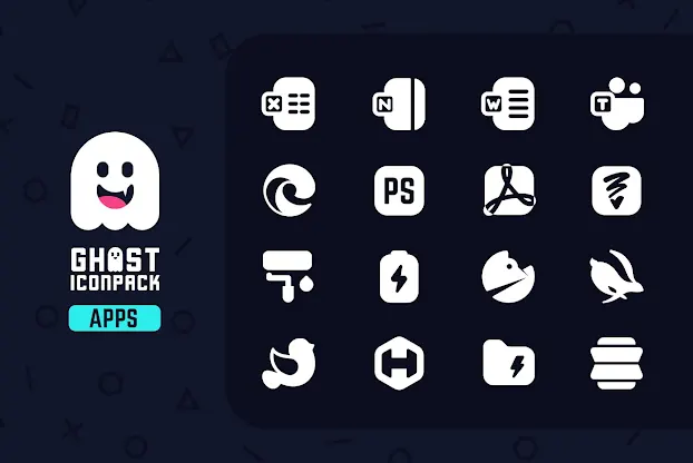 Ghost IconPack screenshot 4