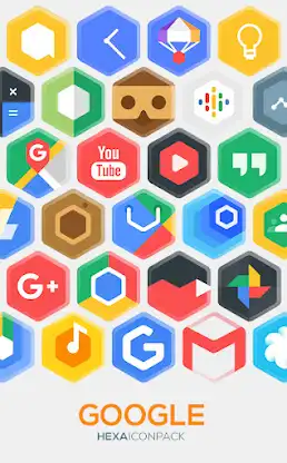 Hexa Icon Pack : Hexagonal screenshot 5