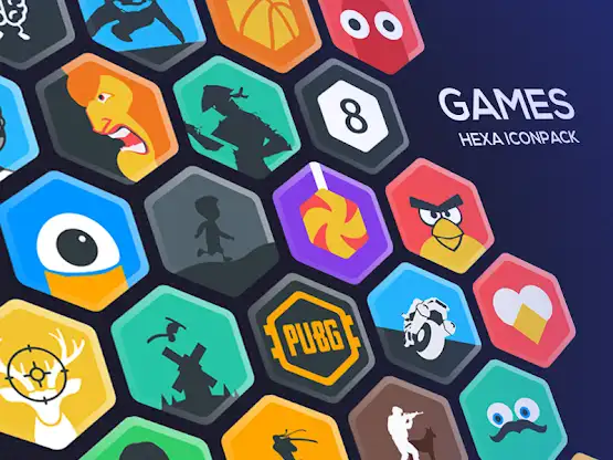 Hexa Icon Pack : Hexagonal screenshot 8