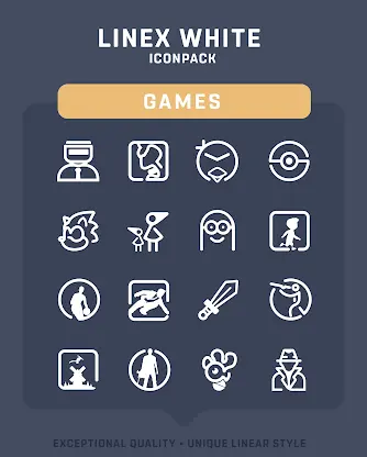 LineX White Icon Pack screenshot 6