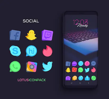 Lotus Icon Pack screenshot 6