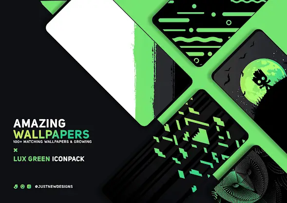 Green Icon Pack : LuX screenshot 7