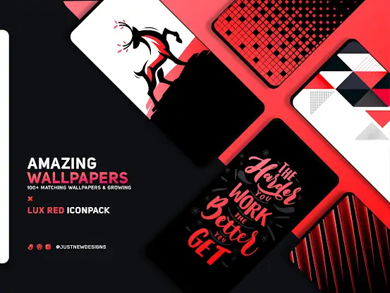 Red IconPack : LuXRed screenshot 6