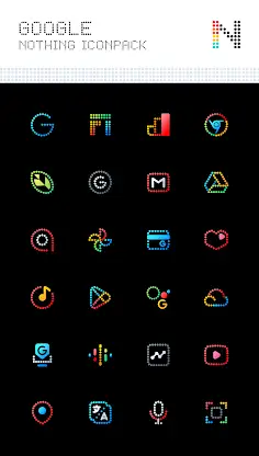 Neon : Dots Iconpack screenshot 4