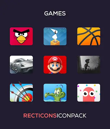 Recticons - Icon Pack screenshot 6