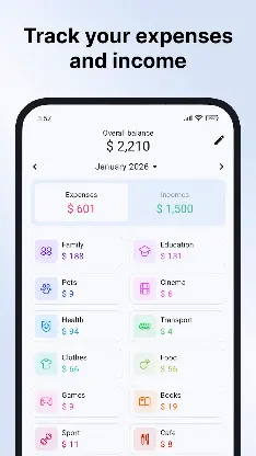Sumlio: Expense & Budget screenshot 1