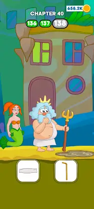Neptune vs Mermaid: Fish Prank screenshot 8