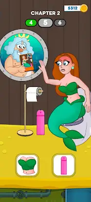 Neptune vs Mermaid: Fish Prank screenshot 3