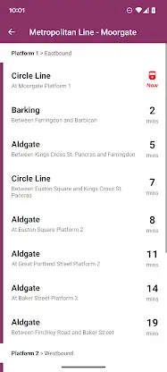 London Tube Live - Underground screenshot 3