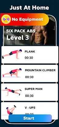 Workout at Home: No Equipment screenshot 5
