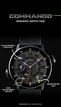 Commando - Watch Face screenshot 4