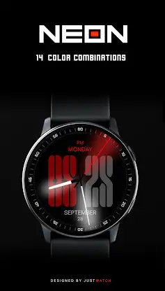 Neon Watchface screenshot 3