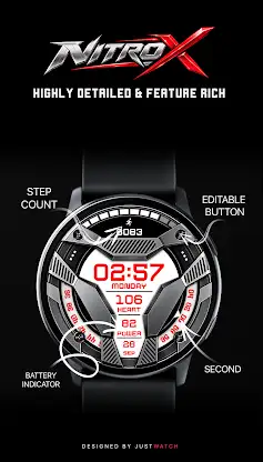 Nitrox WatchFace screenshot 2