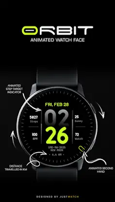 Orbit Watch Face screenshot 3