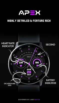 ApeX WatchFace screenshot 4