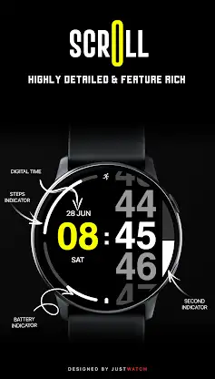 Scroll - Watch Face screenshot 3
