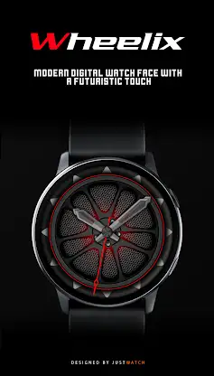 Wheelix watchface screenshot 2