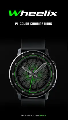 Wheelix watchface screenshot 3