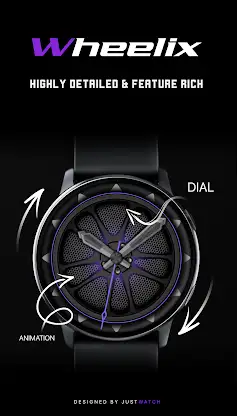 Wheelix watchface screenshot 4