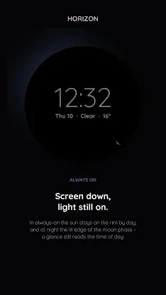 Horizon: Weather Watch Face screenshot 8