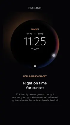 Horizon: Weather Watch Face screenshot 5