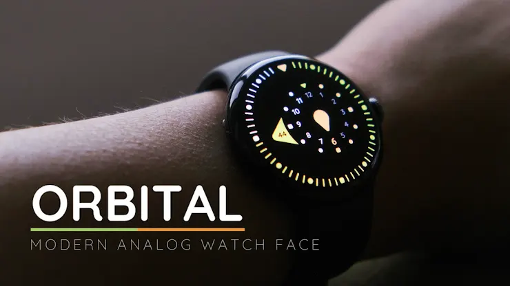 Orbital: Wear OS Watch Face screenshot 1