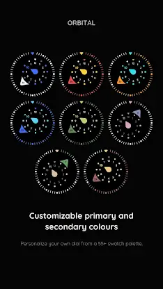 Orbital: Wear OS Watch Face screenshot 8