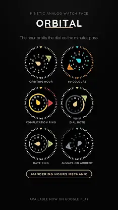 Orbital: Wear OS Watch Face screenshot 3