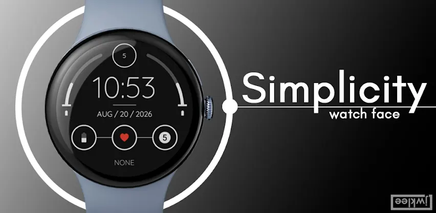 Simplicity: Minimal Watch Face screenshot 1