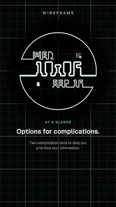 Wireframe: Digital Watch Face screenshot 3